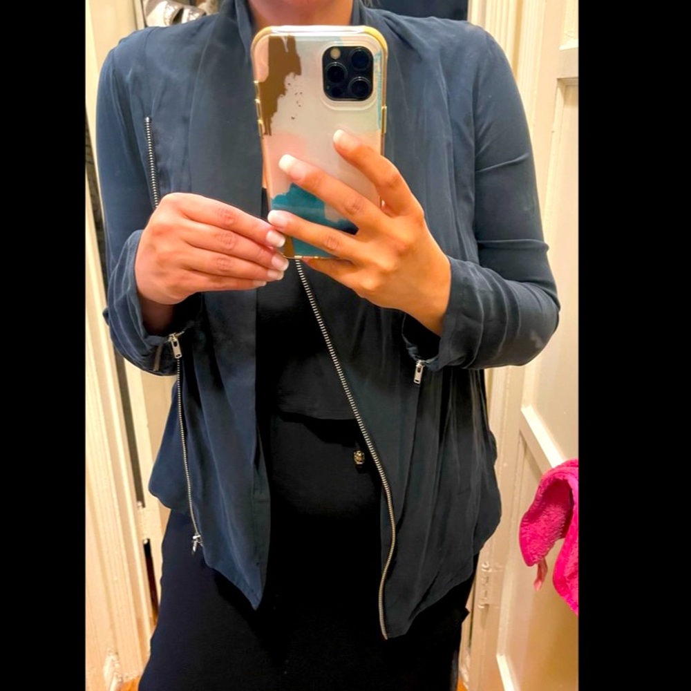 Nordstrom navy light weight jacket. NEW!